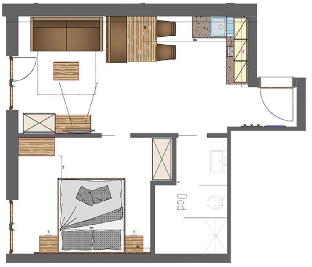 Residence Vellauerhof Лагундо Екстериор снимка